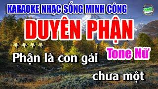 Karaoke Nhạc Sống Tone Nữ Dễ Hát | Chọn Lọc Nhạc Trữ Tình BOLERO - DUYÊN PHẬN