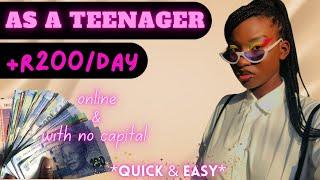 Quick Legit ways to make money as a teenager | South Africa