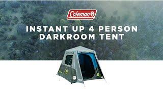 Coleman Instant Up Darkroom 4 Person Tent