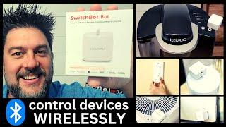  Switchbot BOT (S-1) review. Smart switch button pusher, no wiring, and app enabled [445] ⭐️