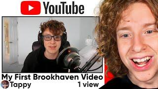 Reacting To My FIRST Ever Brookhaven RP Video..