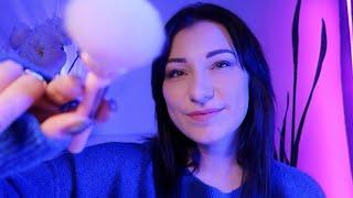 ASMR  This Will Make You Sleepy  (Sleep Inducing Triggers, No Talking, Rain Sounds, Low Light)