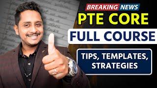 PTE CORE Full Course | Tips, Templates, Strategies | Skills PTE Academic