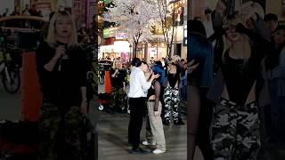 [STREET ARTIST] EUNBI & JINMYUNG. SINCHON BUSKING (PING PONG). 230401.