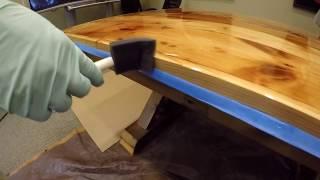 Table Top Epoxy on custom table