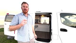 Tour of our Nissan NV200 Camper Van, Vanna White!