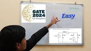 GATE Electronics and Communication(EC) 2024 Question No.31 Networks detailed solution