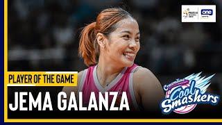 Jema Galanza DROPS 24 PTS for Creamline vs. Choco Mucho  | HIGHLIGHTS