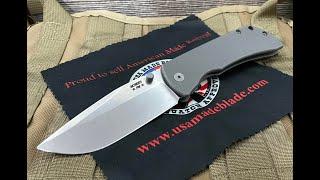 McNees Custom Knives Mac 2 3.5" has ARRIVED!   Overview from USA Made Blade