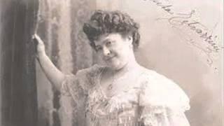 The Great Tetrazzini Sings 'O,d'Amor Messagera," From Mireille  1909