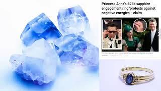 PRINCESS ANNE'S SAPPHIRE RING THAT PROTECT AGAINST NEGATIVE ENERGIES