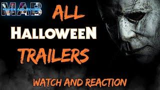 All Halloween Movie Trailers | Live | Watch and Reaction