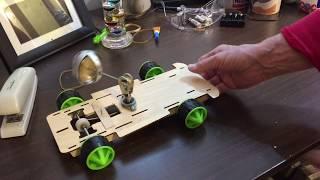 Gyroscopic Precession Powered Car