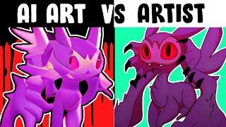 DRAWING AI CREATED POKEMON