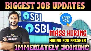 SBI Off-Campus Drive 2024 | High-Paying Jobs 2024  | Today Job Vacancy in Tamil | #jobs #job