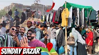 Lunda Bazar Imported Used & New Products On Cheap Rates | Sunday Bazaar Aladin Park in Karachi 