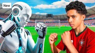 I Hired A Robot to Beat Kid Ronaldo 1v1