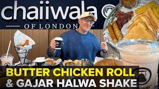 Chaiiwala of London tasty Butter Chicken Roll Brantford | Karachi Samosa Chat  Street Food IN