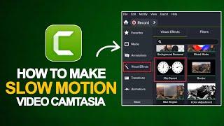 How to Make Slow Motion Video in Camtasia | Camtasia Beginner Tutorial