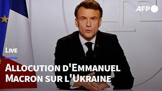  LIVE - Emmanuel Macron s'adresse aux Français sur l'Ukraine et la défense européenne