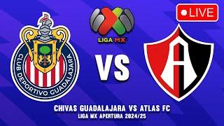 CHIVAS vs ATLAS EN VIVO Play In Liga MX Apertura 2024 | Live Streaming Info | Liga BBVA MX