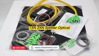 1XN 2XN Splitter Optical | PLC Splitter  | Bwinners