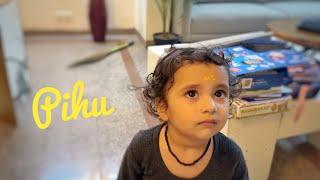 Pihu rashi ke upar gussa hoagyi  pihu cute moments || Rasbhari Moments ||