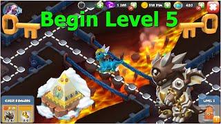 Begin Level 5 Divine Party Rooftop Castle Event-Dragon Mania Legends | Opened 50 more divine chest