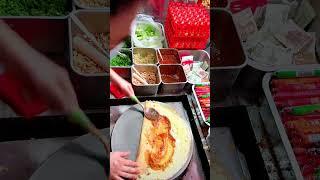 性价比超高的煎饼果子 #food #streetfood