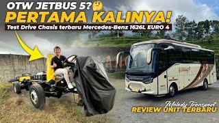 PERTAMA KALINYA TEST DRIVE MERCEDES-BENZ 1626 EURO 4 & REVIEW UNIT TERBARU MELODY TRANS‼️