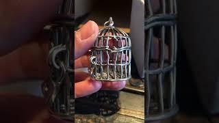 Ohmbeads BBQ charm - Birds Cage.