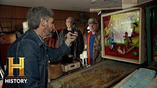 American Pickers: "SUPER SUPER RARE" Pinball Machine Uncovered (Season 23)