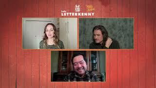 Michelle Mylett and Dylan Playfair Interview for Hulu's Letterkenny S12