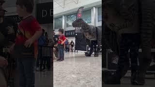 Raptor doesn’t like being told off! #dinomania #dinosaur