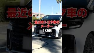 最近のトヨタ車のメーター10選