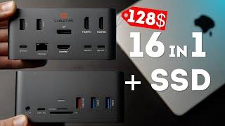 Budget 16 in 1 Docking Station With SSD Enclosure by Cabletime Review