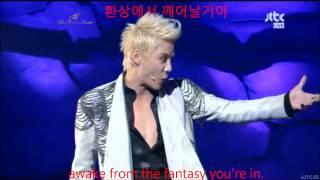 Kim Junsu - The Last Dance LIVE musical awards (eng sub & hangul)