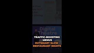 Innovative Restaurant Strategies! #RestaurantSuccess  #InnovateForSuccess #DriveTraffic