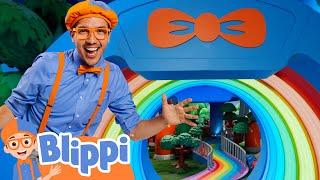 Blippi's Playhouse | Classic Blippi Adventures | Vehicle Videos for Kids | Moonbug Kids