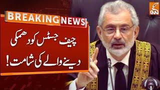 Case Filed Against Who Threat CJP Qazi Faez Isa | Breaking News | GNN