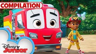 Best of Firebuds  | Compilation | @disneyjr​