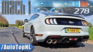 Ford Mustang Mach 1 | Acceleration TOP SPEED Sound & POV by AutoTopNL