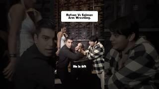 Arm wrestling Salman Muqtadir