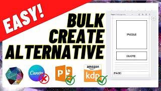 BULK Create Unique Book Interiors With KDP Mega Tools