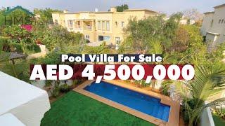 Pool Villa For Sale AED 4,500,000