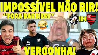 IMPOSSÍVEL NÃO RIR HAHA! REAÇÕES VASCAÍNAS DO ATROPELO DO FLAMENGO NO VASCO!