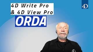 4D Training: 4D View Pro & 4D Write Pro Meets ORDA