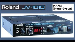 Roland JV1010 - presets run - PIANO