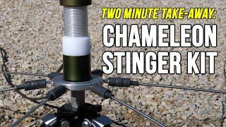 Portable Ham Radio: Chameleon CHA Stinger Kit Review