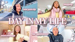 a regular Day In My Life | Chatty, Work Meetings, Hair Appointment, Trader Joes | Lauren Norris